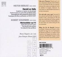 Hector Berlioz (1803-1869): Symphonie "Harold in Italien" (Fass.f.Viola &amp; Klavier), CD