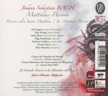 Johann Sebastian Bach (1685-1750): Matthäus-Passion BWV 244, 2 CDs