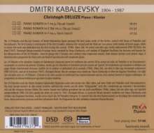 Dimitri Kabalewsky (1904-1987): Klaviersonaten Nr.1-3, Super Audio CD