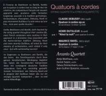 Arcanto Quartett - Quatuors a cordes, CD