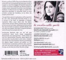 Emmanuelle Bertrand - The Cello Speaks, 1 CD und 1 DVD