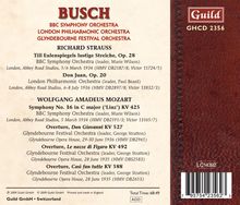 Fritz Busch dirigiert, CD