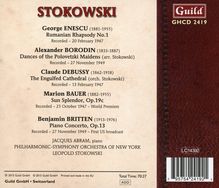 Leopold Stokowski dirigiert, CD