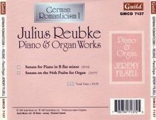 Julius Reubke (1834-1858): Klaviersonate b-moll, CD