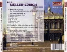 Paul Müller-Zürich (1898-1993): Violakonzert op.24, CD