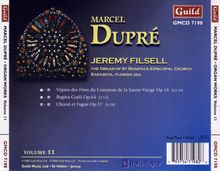 Marcel Dupre (1886-1971): Orgelwerke Vol.11, CD