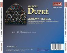 Marcel Dupre (1886-1971): Orgelwerke Vol.12, CD