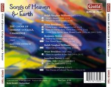 Queens' College Choir Cambridge - Songs of Heaven &amp; Earth, CD