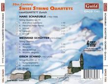 Casal Quartett  - 20th Century Swiss String Quartets, CD