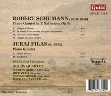 Juraj Filas (geb. 1955): Klavierquintett, CD
