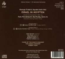 Georg Friedrich Händel (1685-1759): Israel in Ägypten (Fassung von Mendelssohn 1833), 2 CDs