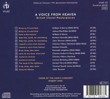 King's Consort Choir - A Voice From Heaven, CD