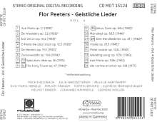 Flor Peeters (1903-1986): Geistliche Lieder, CD