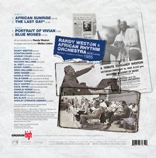 "AFRICAN SUNRISE", "THE LAST DAY", "PORTRAIT OF VIVIAN", "BLUE MOSES". Musiker und Termine einer Hommage an Randy Weston.