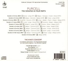 Henry Purcell (1659-1695): 10 Sonatas in 4 Parts, CD
