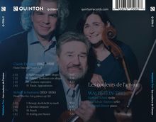 Texte: Quinton Records, Claude Debussy, Robert Schumann, Les couleurs de l'amour, Waldstein Trio. Ein Trio posiert.