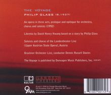 Philip Glass (geb. 1937): The Voyage (Oper in 3 Akten), CD