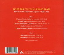 Philip Glass (geb. 1937): 600 Lines für Ensemble, 2 CDs