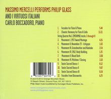 Massimo Mercelli performs Philip Glass, CD