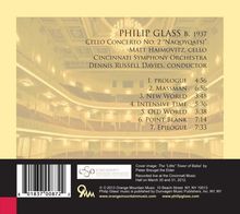 Philip Glass (geb. 1937): Cellokonzert Nr.2 "Naqoyqatsi", CD