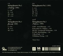 Philip Glass (geb. 1937): Streichquartette Nr.2-5 für Gitarrenquartett, CD