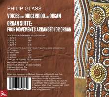 Philip Glass (geb. 1937): Voices für Didgeridoo &amp; Orgel, CD