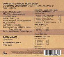 Mike Mills (geb. 1958): Konzert für Violine, Rock Band &amp; Streichorchester, CD