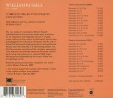 William Russell (1777-1813): Complete Organ Voluntaries, 3 CDs