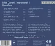 Robert Crawford (1925-2012): Streichquartette Nr.1-3, CD