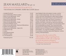 Jean Maillard (1538-1570): Missa Je Suis Desheritee, CD