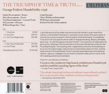 Georg Friedrich Händel (1685-1759): The Triumph of Time &amp; Truth (Oratorium), 2 CDs