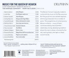 Marian Consort - Music for the Queen of Heaven, CD