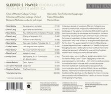Merton College Choir Oxford - Sleeper's Prayer, CD