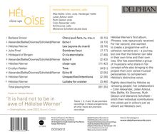 Heloise Werner - close-ups, CD