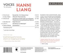 Hanni Liang - Voices for solo Piano, CD