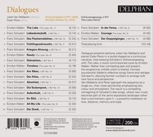 "Dialogues", Lieder von Schubert und Wallen, präsentiert von Van Mellaerts (Bariton) und Perez (Klavier), DCD34369.