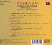 Derek Longman - Passacaglia, CD