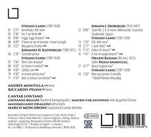 Playlist von Stefano Landi und anderen, mit Musikern Andrés Montilla und Riccardo Pisani. Gesamtspielzeit: 67'35".
