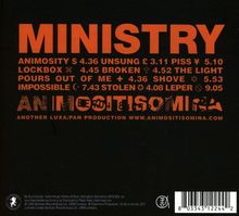 Ministry: Animositisomnia (Re-Release), CD