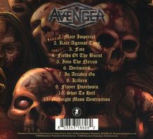 Avenger: The Slaughter Never Stops, CD