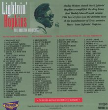 Sam Lightnin' Hopkins: The Houston Hurricane, 4 CDs