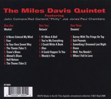 Miles Davis (1926-1991): Workin', Relaxin', Steamin', 3 CDs