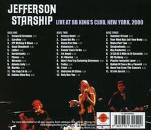 Jefferson Starship: Live At BB King's Club, New York, 2000, 3 CDs