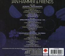 "Jan Hammer & Friends", drei CDs: "The First Seven Days", "Live" mit Jeff Beck, "Like Children" mit Jerry Goodman.