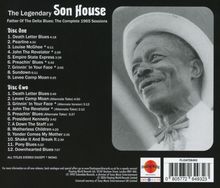 "The Legendary Son House. Father Of The Delta Blues: The Complete 1965 Sessions. Zwei Discs mit insgesamt 21 Titeln."