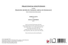Enrico Gatti - Praeconium Solitudinis (Werke für Violine solo), 2 CDs