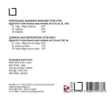 Wolfgang Amadeus Mozart (1756-1791): Quintett KV 452 für Klavier &amp; Bläser, CD