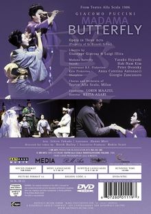 Giacomo Puccini (1858-1924): Madama Butterfly, DVD