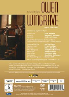 Benjamin Britten (1913-1976): Owen Wingrave (Opernfilm), DVD