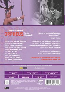 Jacques Offenbach (1819-1880): Orpheus in der Unterwelt (in dt.Spr.), DVD